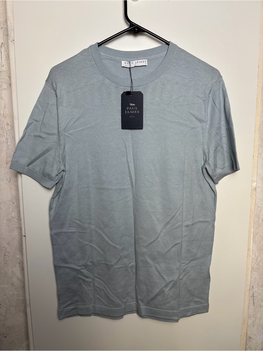 Paul James cotton Men's Crew Neck T-Shirt sz M